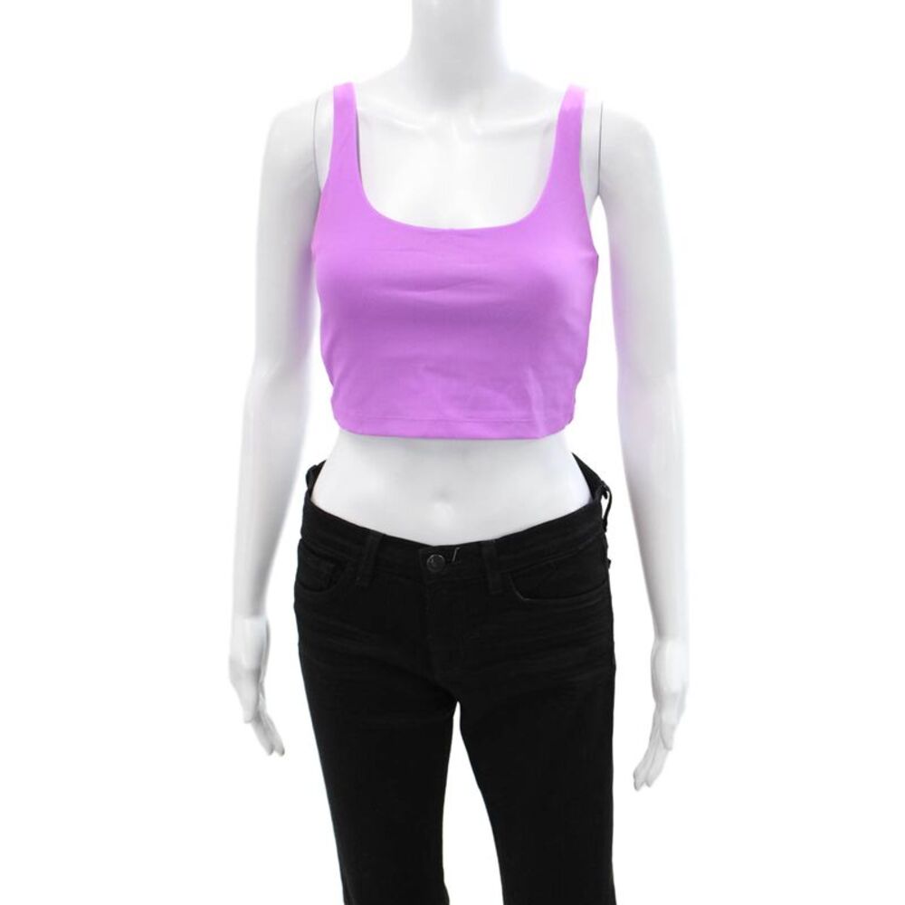 All Access Womens Pull On Sports Bra Lavender Size Small